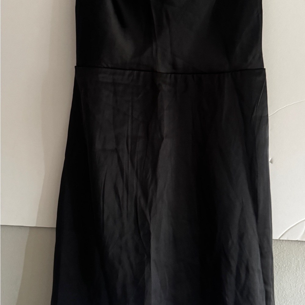 Classic Black Strapless Dress
